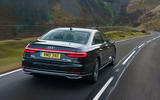 Audi A8 60 TFSIe 2020 road test review - hero rear Audi A8 60 TFSIe 2020 road test review - hero rear