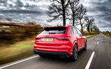 Audi RS Q3 2020 road test review - hero rear