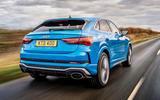 Audi RS Q3 Sportback 2020 road test review - hero rear