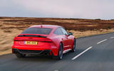 Audi RS7 Sportback 2020 road test review - hero rear Audi RS7 Sportback 2020 road test review - hero rear