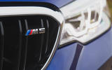 BMW M5 2018 review grille badge