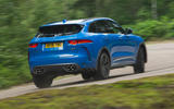 Jaguar F-Pace SVR 2019 road test review - hero rear