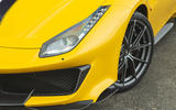 Ferrari 488 Pista 2019 road test review - headlights
