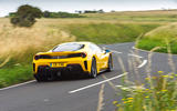 Ferrari 488 Pista 2019 road test review - hero rear