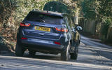 3 Jeep Compass 4xe 2022 road test review cornering rear 3 Jeep Compass 4xe 2022 road test review cornering rear
