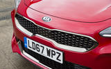 Kia Stinger GT line 2018 review grille