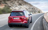 Mercedes-AMG GLB 35 2020 road test review - hero rear