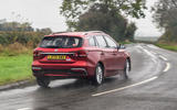 MG 5 SW EV 2020 Road test review - hero rear
