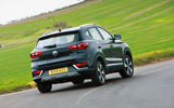 MG ZS EV 2019 road test review - hero rear