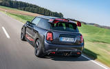 Mini JCW GP 2020 road test review - hero rear Mini JCW GP 2020 road test review - hero rear