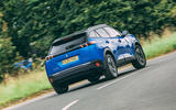 Peugeot e-2008 2020 road test review - hero rear