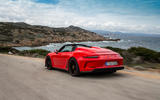 Porsche 911 Speedster 2019 review - hero rear