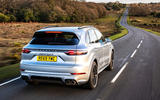 Porsche Cayenne Turbo S E-Hybrid road test review - hero rear Porsche Cayenne Turbo S E-Hybrid road test review - hero rear