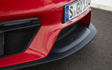 Porsche 718 Cayman GT4 2019 road test review - front splitter