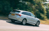 Skoda Octavia Estate 2020 road test review - hero rear