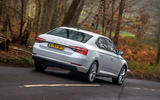 Skoda Superb iV 2020 road test review - hero rear