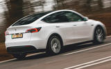 3 Tesla Model Y 2022 road test review tracking rear