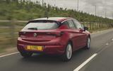 Vauxhall Astra 2019 road test review - hero rear