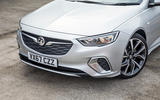 Vauxhall Insignia Sports Tourer GSI review front bumper