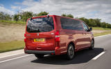 Vauxhall Vivaro Life 2019 road test review - hero rear