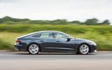Audi A7 Sportback 2018 road test review on the road side