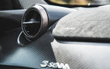 McLaren Senna 2018 road test review - air vents