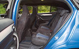 BMW X2 M35i 2019 road test review - rear seats