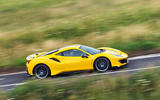 Ferrari 488 Pista 2019 road test review - on the road side