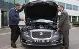 50g/km Jaguar XJ driven 