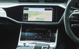 Audi RS6 Avant 2020 road test review - centre console Audi RS6 Avant 2020 road test review - centre console