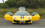 Ferrari 488 Pista 2019 road test review - static doors