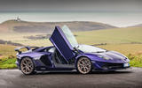 Lamborghini Aventador SVJ 2019 road test review - static doors