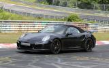 no title 2014 Porsche 911 Turbo S Cabriolet spotted undisguised