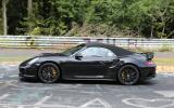 no title 2014 Porsche 911 Turbo S Cabriolet spotted undisguised