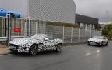 Jaguar F-type coupé spotted testing