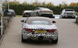 Jaguar F-type coupé spotted testing