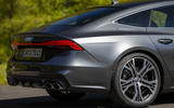 Audi S7 Sportback TDI 2020 road test review - rear end Audi S7 Sportback TDI 2020 road test review - rear end