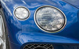 Bentley Continental GT 2018 Autocar road test review headlights