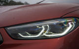 BMW M8 Competition convertible 2020 road test review - headlights BMW M8 Competition convertible 2020 road test review - headlights