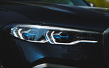 BMW X7 2020 road test review - headlights