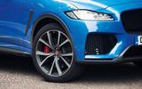 Jaguar F-Pace SVR 2019 road test review - alloy wheels