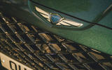 4 Genesis GV80 2021 road test review nose badge 4 Genesis GV80 2021 road test review nose badge