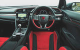 Honda Civic Type R 2019 road test review - dashboard