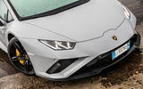 Lamborghini Huracan EVO RWD 2020 road test review - nose Lamborghini Huracan EVO RWD 2020 road test review - nose