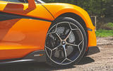McLaren 600LT Spider 2019 road test review - alloy wheels