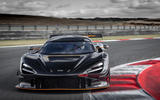 4 McLaren 720S GT3X 2021 first drive review track nose