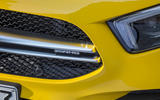 Mercedes-AMG A35 2018 review - front grille badge
