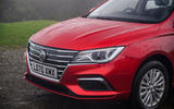 MG 5 SW EV 2020 Road test review - nose