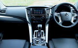 Mitsubishi Shogun Sport 2018 road test review dashboard