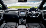 Nissan Qashqai road test review dashboard